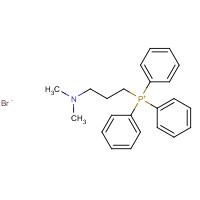 18355-96-9 [3-(Dimethylamino)propyl](triphenyl)phosphoniumbromid chemical structure