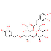 104777-68-6 2-(3,4-Dihydroxyphenyl)ethyl 4-O-[(2E)-3-(3,4-dihydroxyphenyl)-2-propenoyl]-3-O-b-D-glucopyranosyl-b-D-glucopyranoside chemical structure