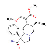 630-94-4 Methyl (16E,20a)-16-(methoxymethylene)-2-oxocorynox-18-en-17-oate chemical structure
