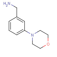 625470-29-3 (3-morpholinophenyl)methylamine chemical structure