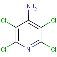 2176-63-8 4-pyridinamine, 2,3,5,6-tetrachloro- chemical structure