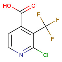 1227587-24-7 2-Chloro-3-(trifluoromethyl)isonicotinic acid chemical structure