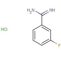 75207-72-6 3-Fluorobenzenecarboximidamide hydrochloride (1:1) chemical structure
