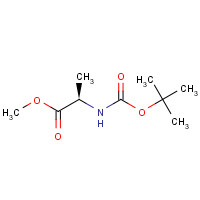 91103-47-8 Methyl N-(tert-butoxycarbonyl)-D-alaninate chemical structure