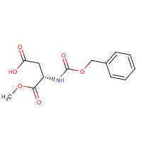 19720-12-8 L-Aspartic acid, N-[(phenylmethoxy)carbonyl]-, 1-methyl ester chemical structure