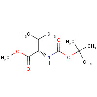 58561-04-9 Methyl N-(tert-butoxycarbonyl)-L-valinate chemical structure