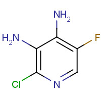 405230-93-5 2-Chloro-5-fluoro-3,4-pyridinediamine chemical structure