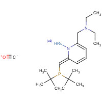 863971-63-5 Carbon monooxide - [(2E)-2-{[bis(2-methyl-2-propanyl)phosphino]methylene}-6-[(diethylamino)methyl]-1(2H)-pyridinyl](hydrido)ruthenium (1:1) chemical structure