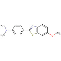 10205-71-7 4-(6-methoxy-1,3-benzothiazol-2-yl)-N,N-dimethylaniline chemical structure
