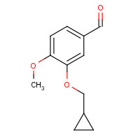 153200-64-7 3-(Cyclopropylmethoxy)-4-methoxybenzaldehyde chemical structure