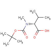 89536-85-6 Boc-N-Me-Val-OH chemical structure
