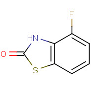63754-97-2 4-Fluoro-1,3-benzothiazol-2(3H)-one chemical structure
