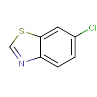2942-10-1 benzothiazole, 6-chloro- chemical structure