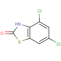 87553-88-6 4,6-Dichloro-1,3-benzothiazol-2(3H)-one chemical structure