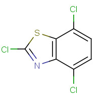 898747-91-6 benzothiazole, 2,4,7-trichloro- chemical structure