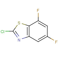 791594-34-8 2-Chloro-5,7-difluoro-1,3-benzothiazole chemical structure