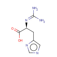 114460-37-6 N-(Diaminomethylene)-L-histidine chemical structure