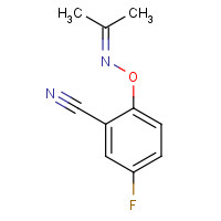 868271-04-9 5-Fluoro-2-[(isopropylideneamino)oxy]benzonitrile chemical structure