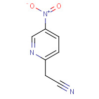 123846-66-2 2-pyridineacetonitrile, 5-nitro- chemical structure