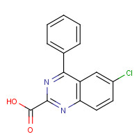 5958-08-7 6-Chloro-4-phenyl-2-quinazolinecarboxylic acid chemical structure