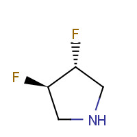 863396-77-4 (3R,4R)-3,4-difluoropyrrolidine chemical structure