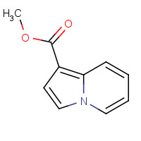 316375-85-6 1-indolizinecarboxylic acid, methyl ester chemical structure