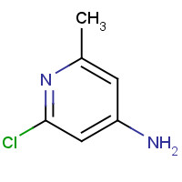 79055-63-3 2-Chloro-6-methyl-4-pyridinamine chemical structure