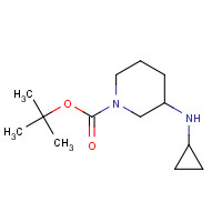 887588-04-7 tert-butyl 3-(cyclopropylamino)piperidine-1-carboxylate chemical structure