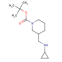 887586-29-0 2-Methyl-2-propanyl 3-[(cyclopropylamino)methyl]-1-piperidinecarboxylate chemical structure