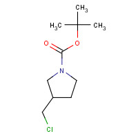 876589-13-8 tert-Butyl-3-(chlormethyl)pyrrolidin-1-carboxylat chemical structure