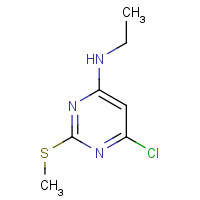 339017-83-3 6-Chloro-N-ethyl-2-(methylsulfanyl)-4-pyrimidinamine chemical structure