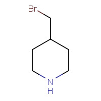 69719-84-2 4-(Bromomethyl)piperidine chemical structure