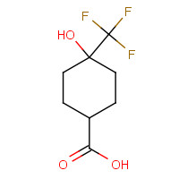 1163729-47-2 4-Hydroxy-4-(trifluoromethyl)cyclohexanecarboxylic acid chemical structure