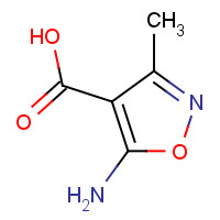 84661-50-7 5-Amino-3-methyl-1,2-oxazole-4-carboxylic acid chemical structure