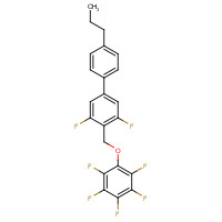 337456-92-5 3,5-DIFLUORO-4-[DIFLUORO(3,4,5-TRIFLUOROPHENOXY) METHYL]-4'-PROPYL-1,1'-BIPHENYL. chemical structure