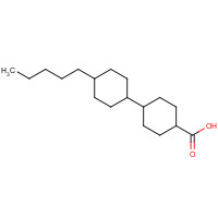 65355-33-1 4'-Pentyl-1,1'-bi(cyclohexyl)-4-carboxylic acid chemical structure