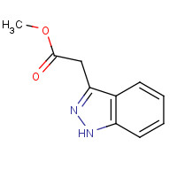 131666-74-5 1H-Indazole-3-acetic acid, Methyl ester chemical structure