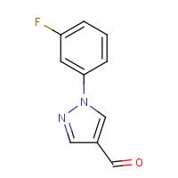 936940-82-8 1-(3-Fluorophenyl)-1H-pyrazole-4-carbaldehyde chemical structure
