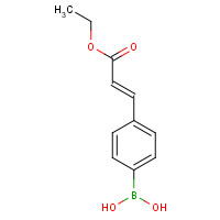 850568-49-9 {4-[(1E)-3-Ethoxy-3-oxo-1-propen-1-yl]phenyl}boronic acid chemical structure