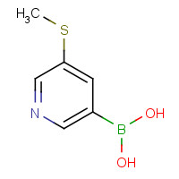 477251-98-2 [5-(Methylsulfanyl)-3-pyridinyl]boronic acid chemical structure
