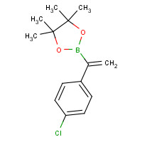 850567-54-3 2-[1-(4-Chlorophenyl)vinyl]-4,4,5,5-tetramethyl-1,3,2-dioxaborolane chemical structure