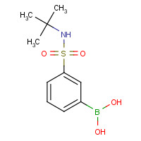 221290-14-8 {3-[(2-Methyl-2-propanyl)sulfamoyl]phenyl}boronic acid chemical structure