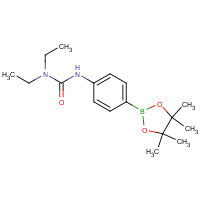 874290-94-5 1,1-Diethyl-3-[4-(4,4,5,5-tetramethyl-1,3,2-dioxaborolan-2-yl)phenyl]urea chemical structure