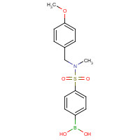 913835-54-8 {4-[(4-Methoxybenzyl)(methyl)sulfamoyl]phenyl}boronic acid chemical structure