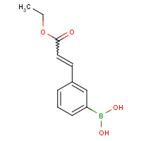 913835-51-5 {3-[(1E)-3-Ethoxy-3-oxo-1-propen-1-yl]phenyl}boronic acid chemical structure