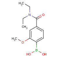 913835-34-4 [4-(Diethylcarbamoyl)-2-methoxyphenyl]boronic acid chemical structure