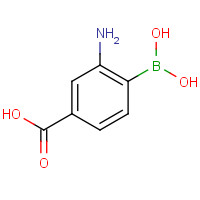 850568-60-4 3-Amino-4-(dihydroxyboryl)benzoic acid chemical structure