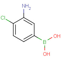 850568-45-5 (3-Amino-4-chlorophenyl)boronic acid chemical structure
