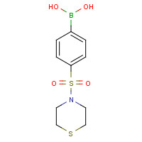 871329-69-0 [4-(4-Thiomorpholinylsulfonyl)phenyl]boronic acid chemical structure