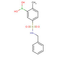 871329-73-6 [5-(Benzylsulfamoyl)-2-methylphenyl]boronic acid chemical structure